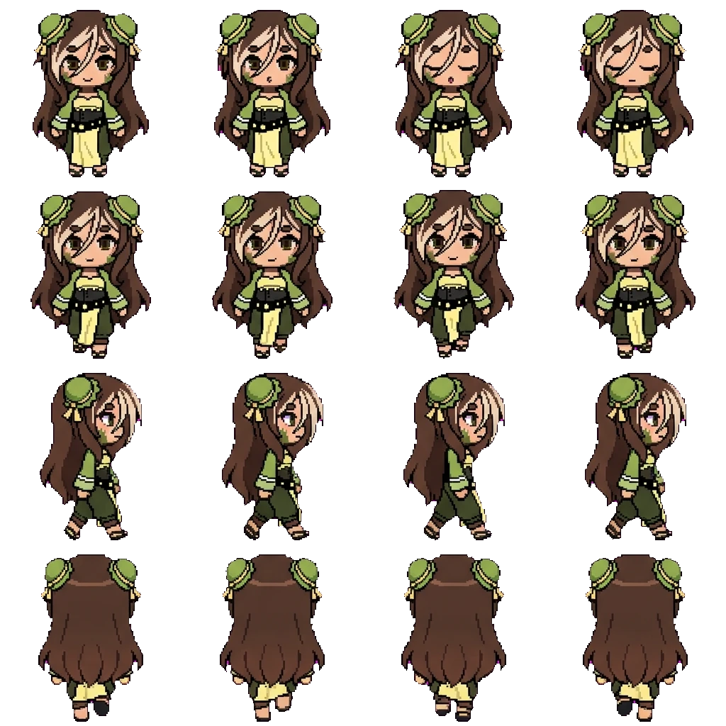 Yui movement sprite