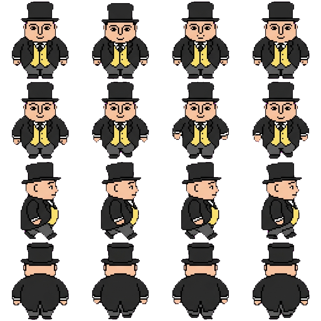 Fat Comptroller movement sprite