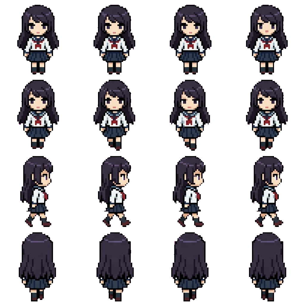 Naomi movement sprite