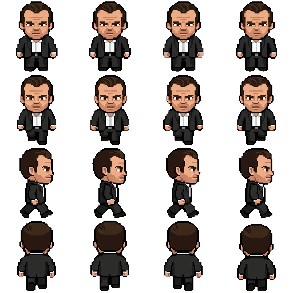 Michael de Santa movement sprite