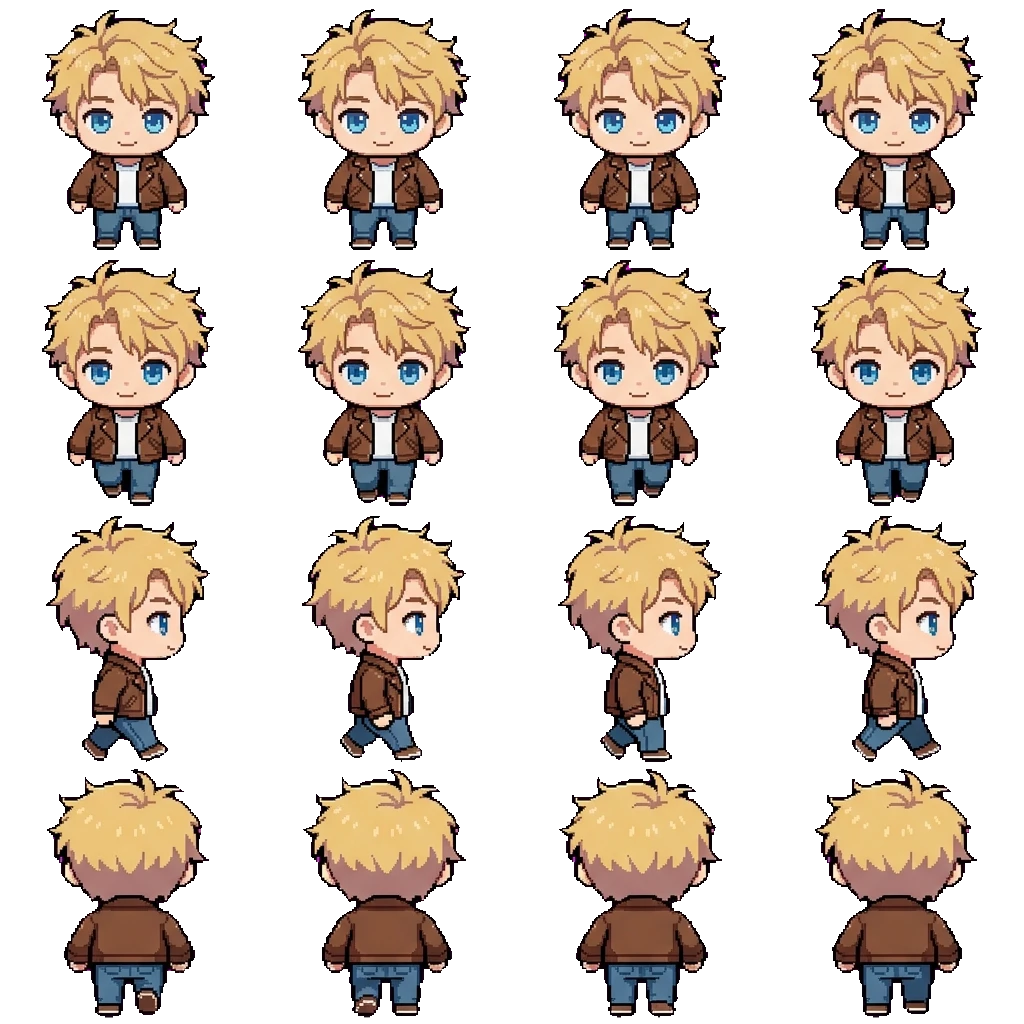 Alan River💕 movement sprite