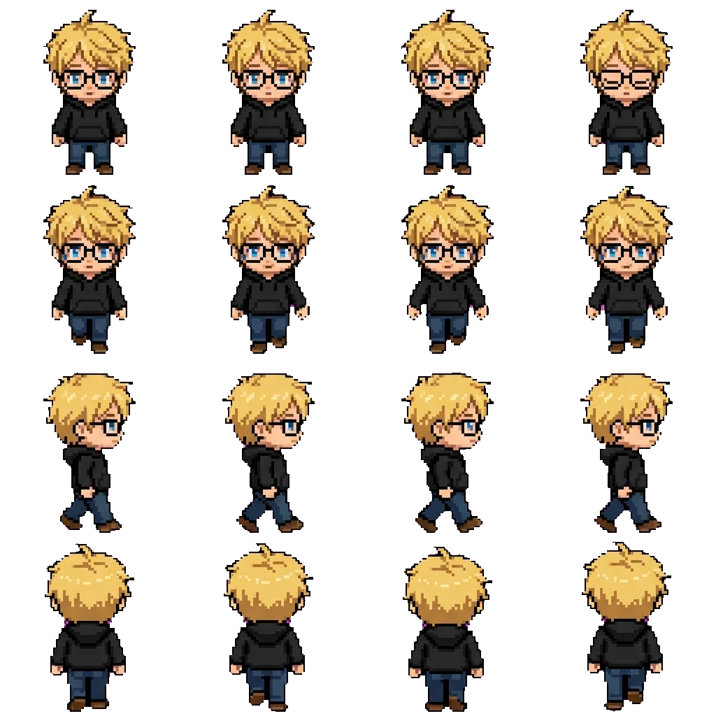 Ethan Millers movement sprite