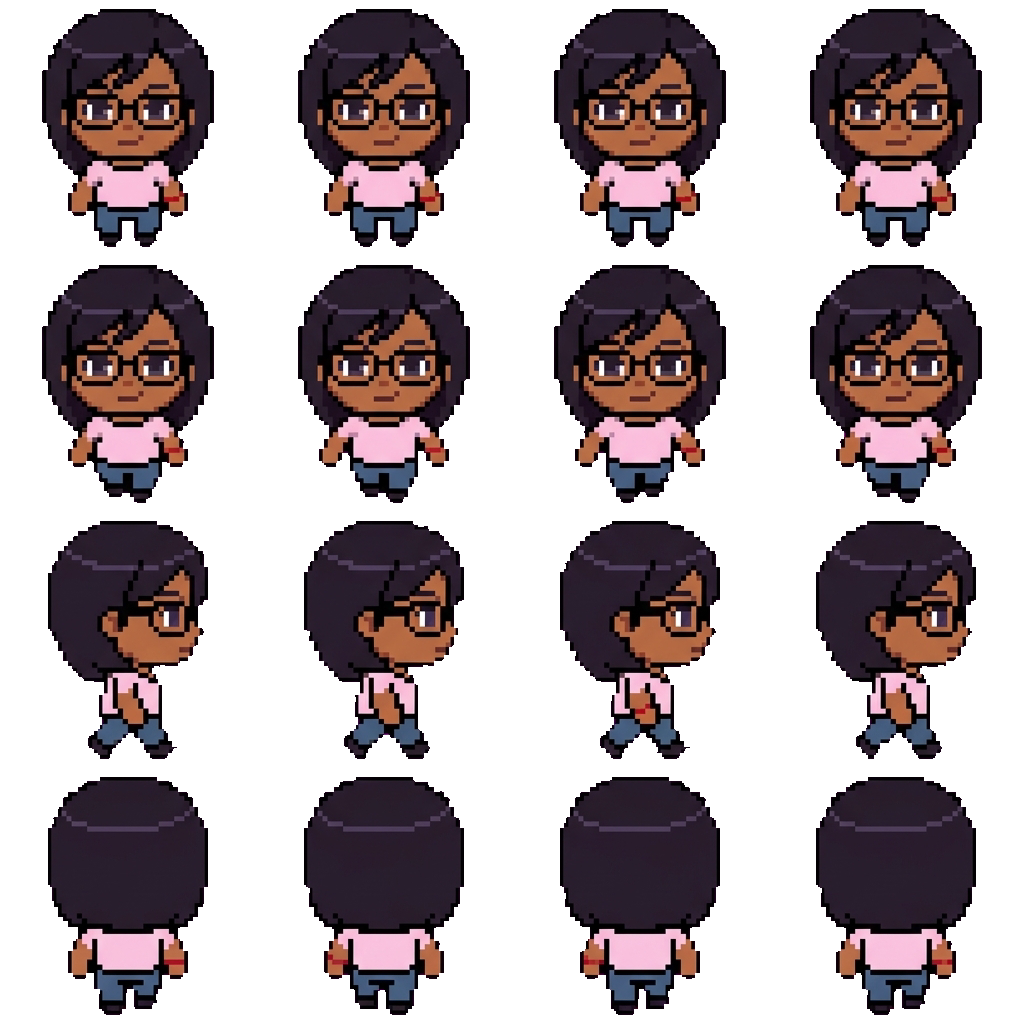 Ari movement sprite