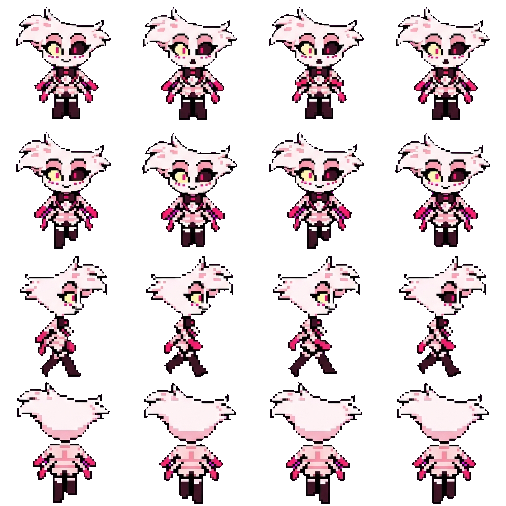 Angel Dust movement sprite