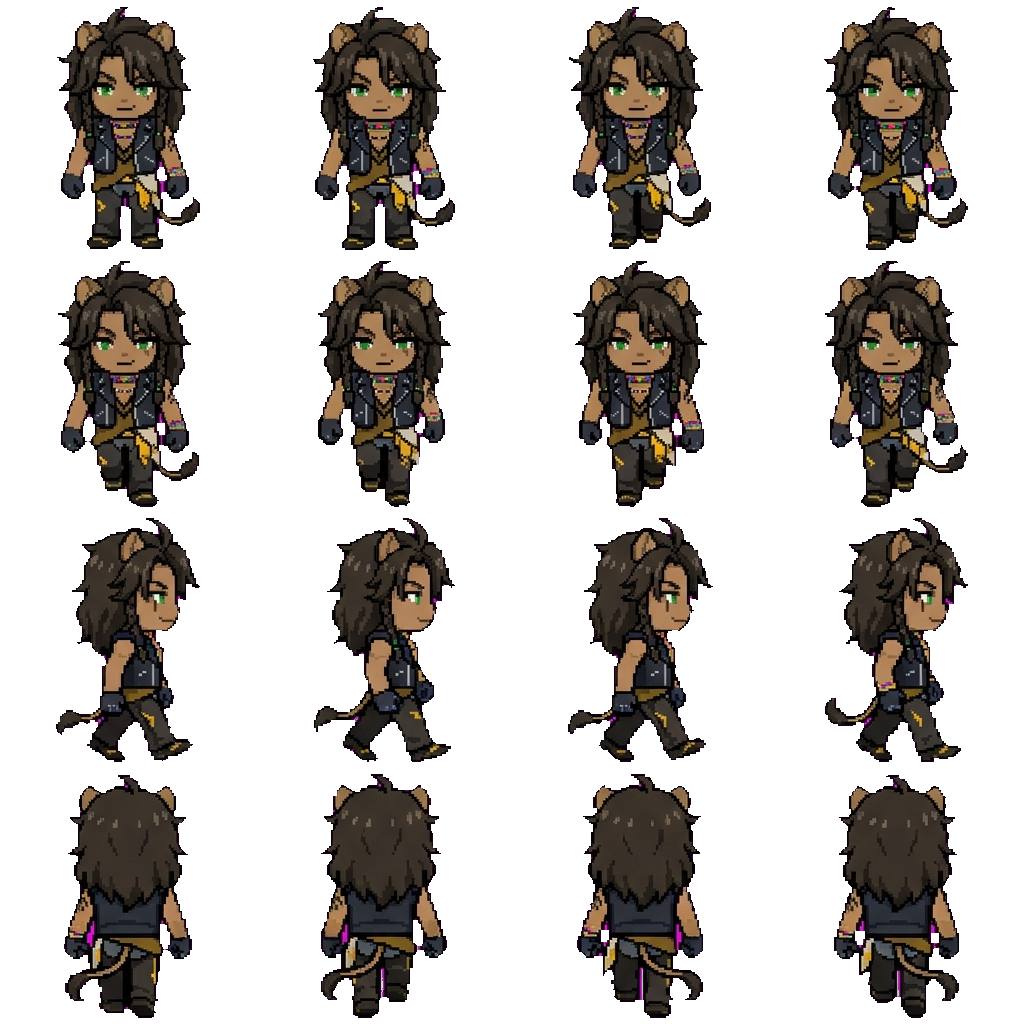 Leona movement sprite