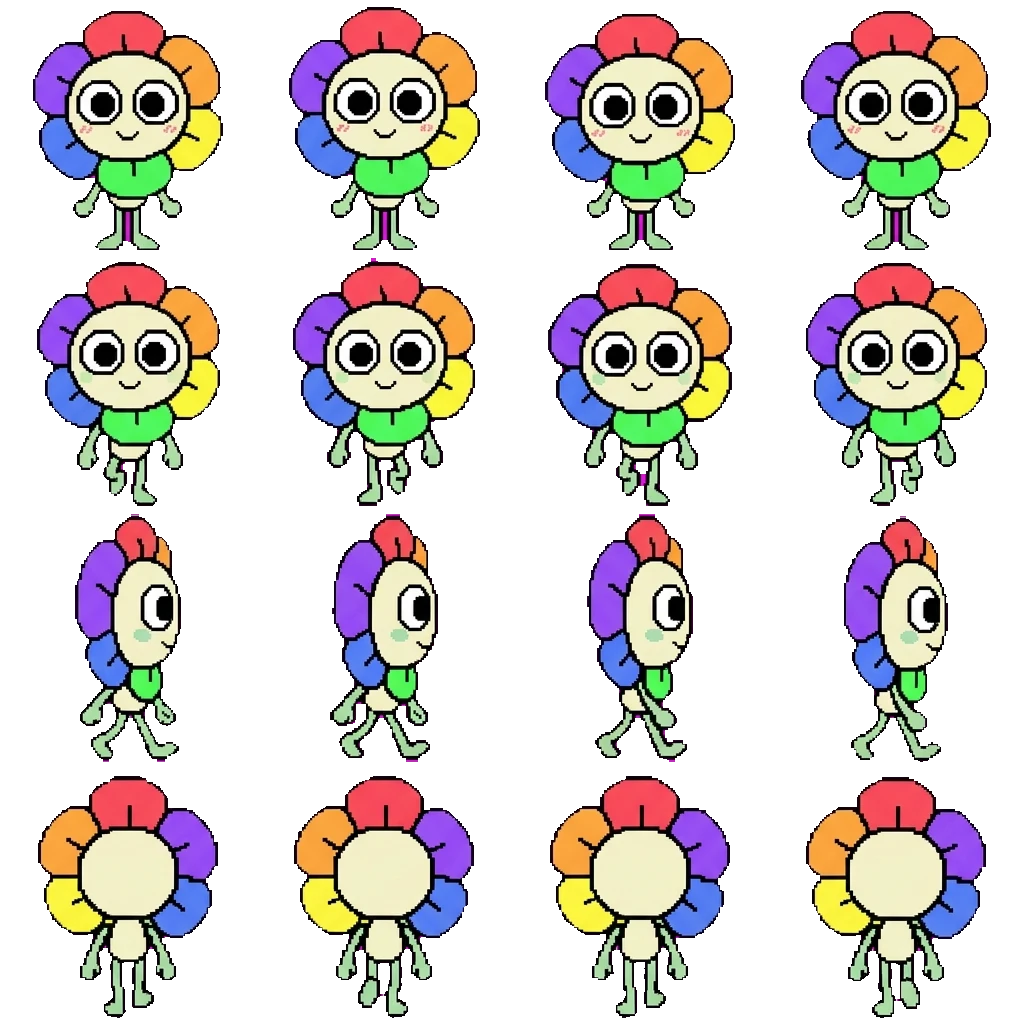 Dandy movement sprite