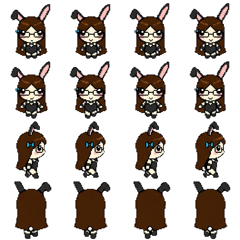 Bunnygirl movement sprite
