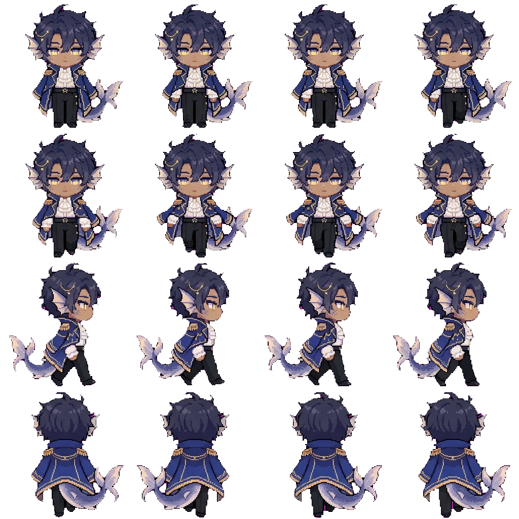 Kael movement sprite