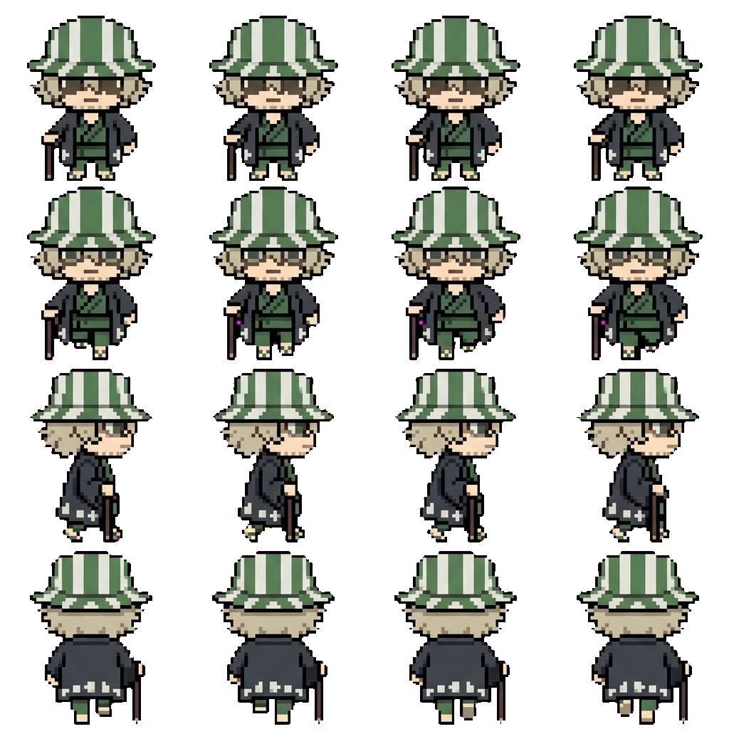 Urahara Kisuk movement sprite