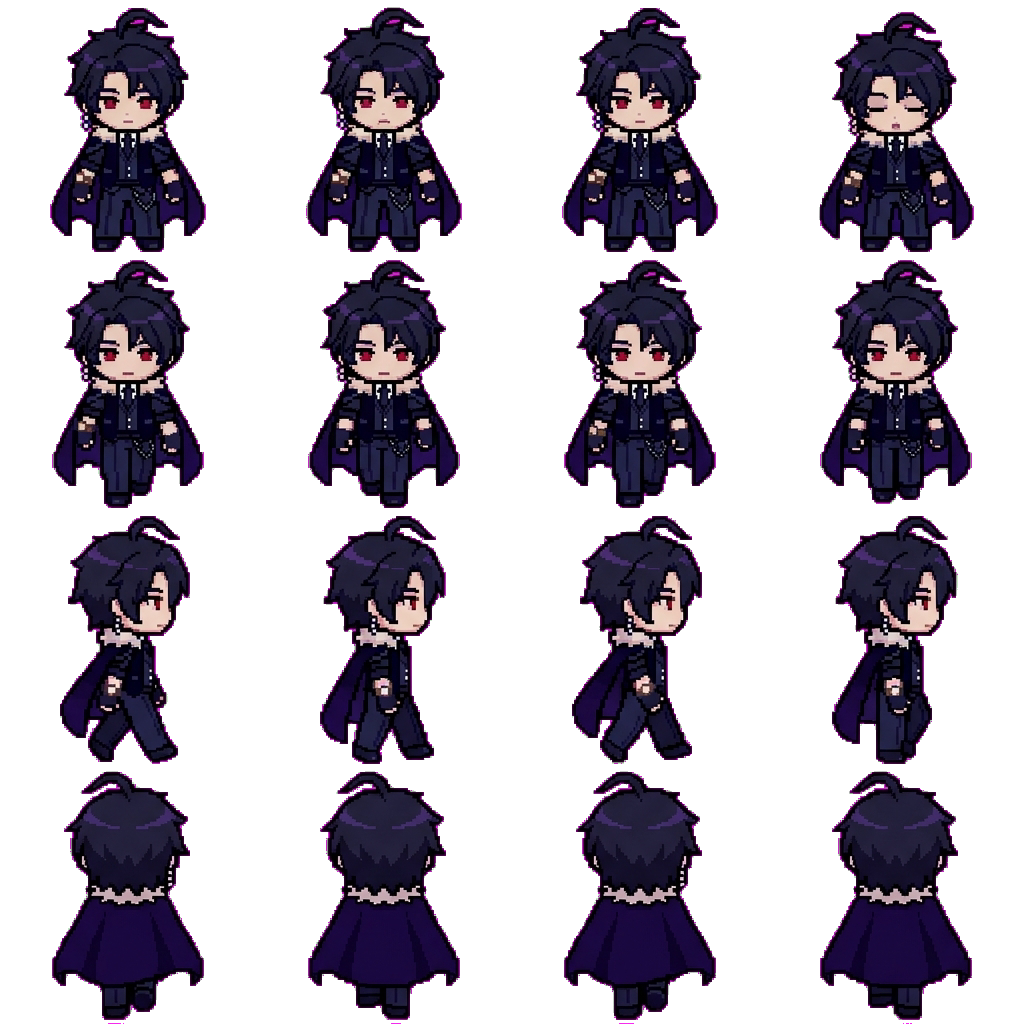 Vern movement sprite