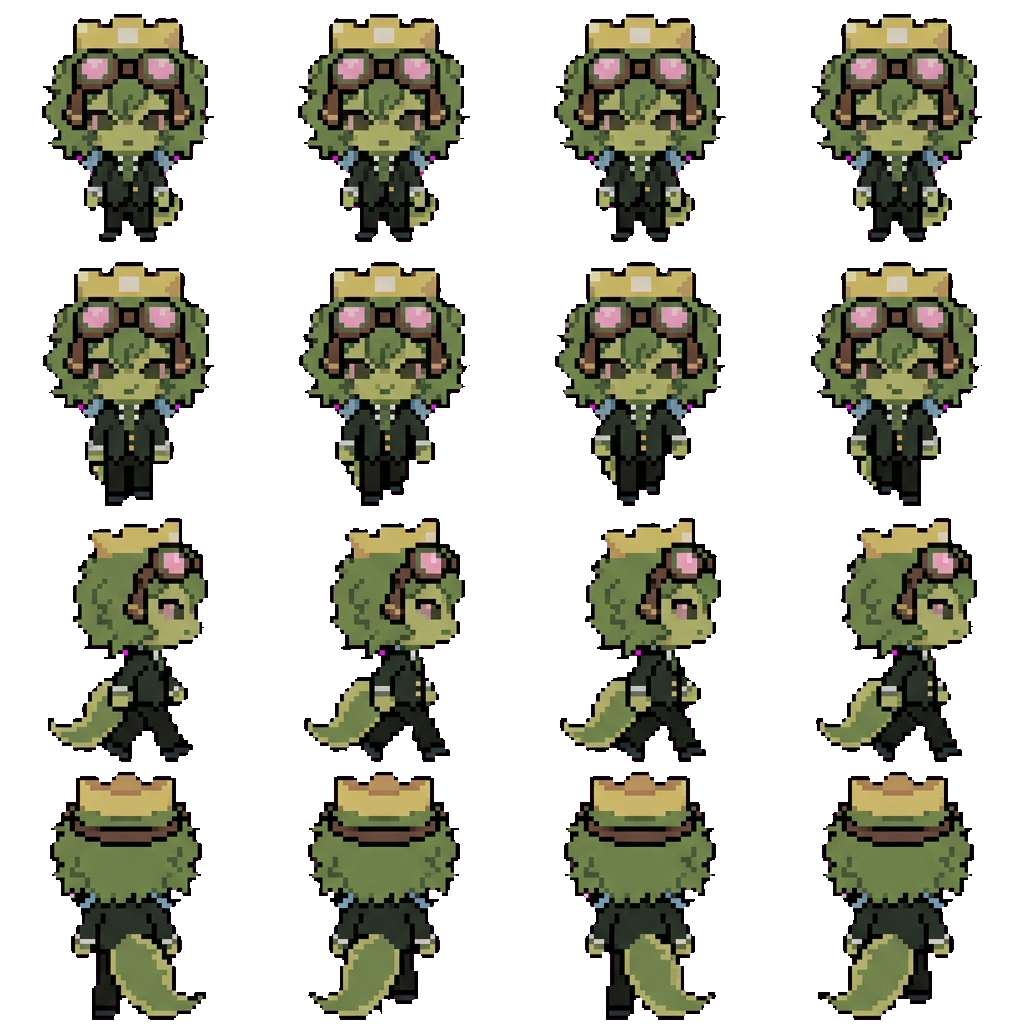 Froggy Dude movement sprite