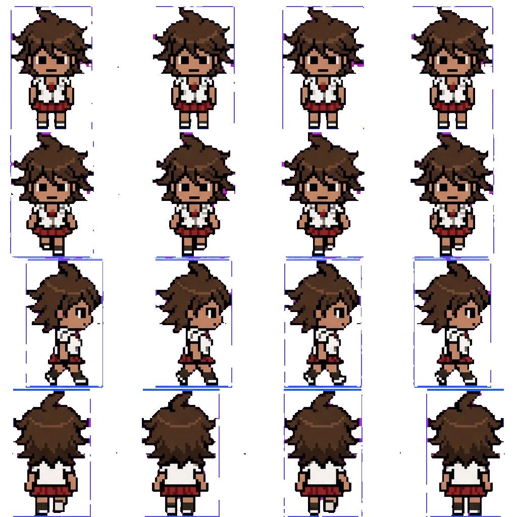 Akane movement sprite