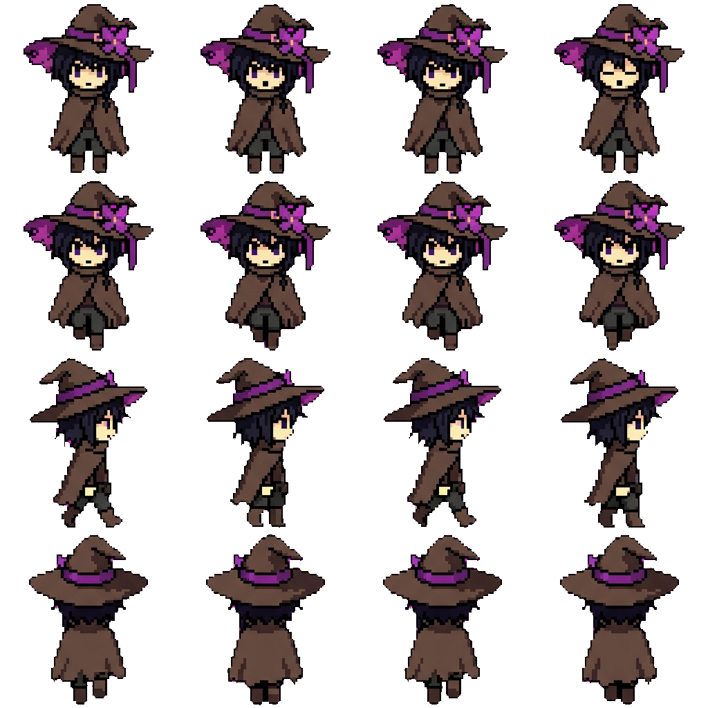 Azure movement sprite