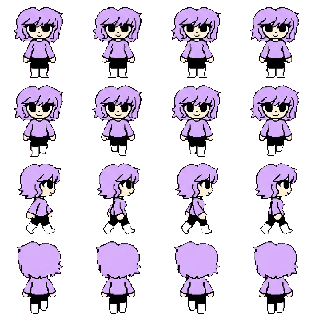 Asukatari movement sprite