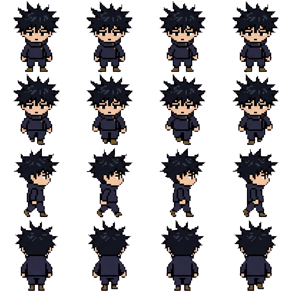 Gummi movement sprite
