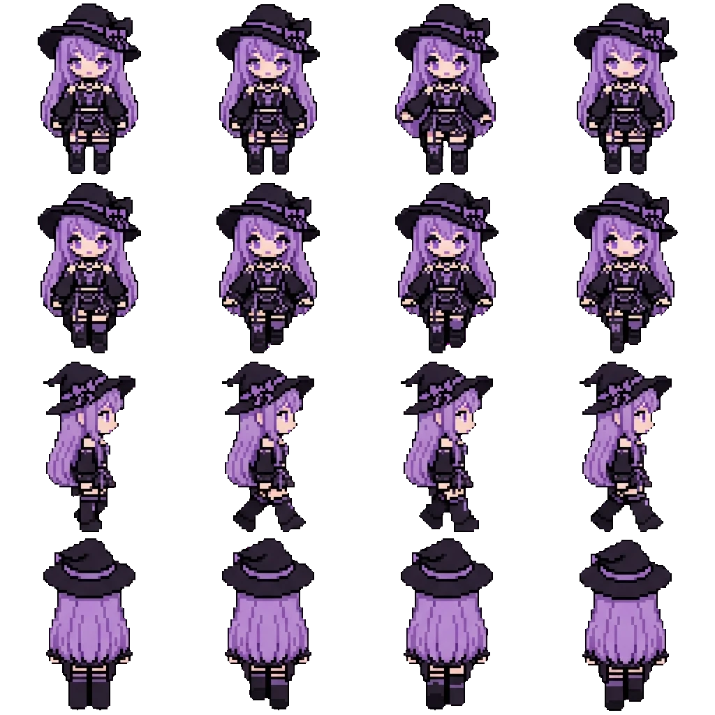 Merlim movement sprite