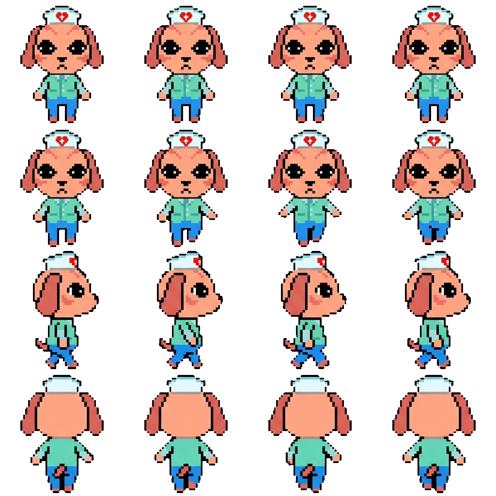 Nurse movement sprite