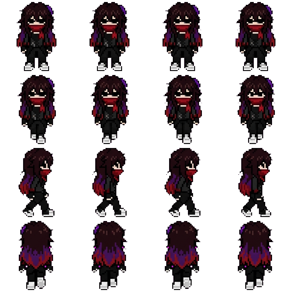 Naoko movement sprite