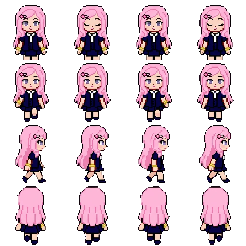 zarah movement sprite