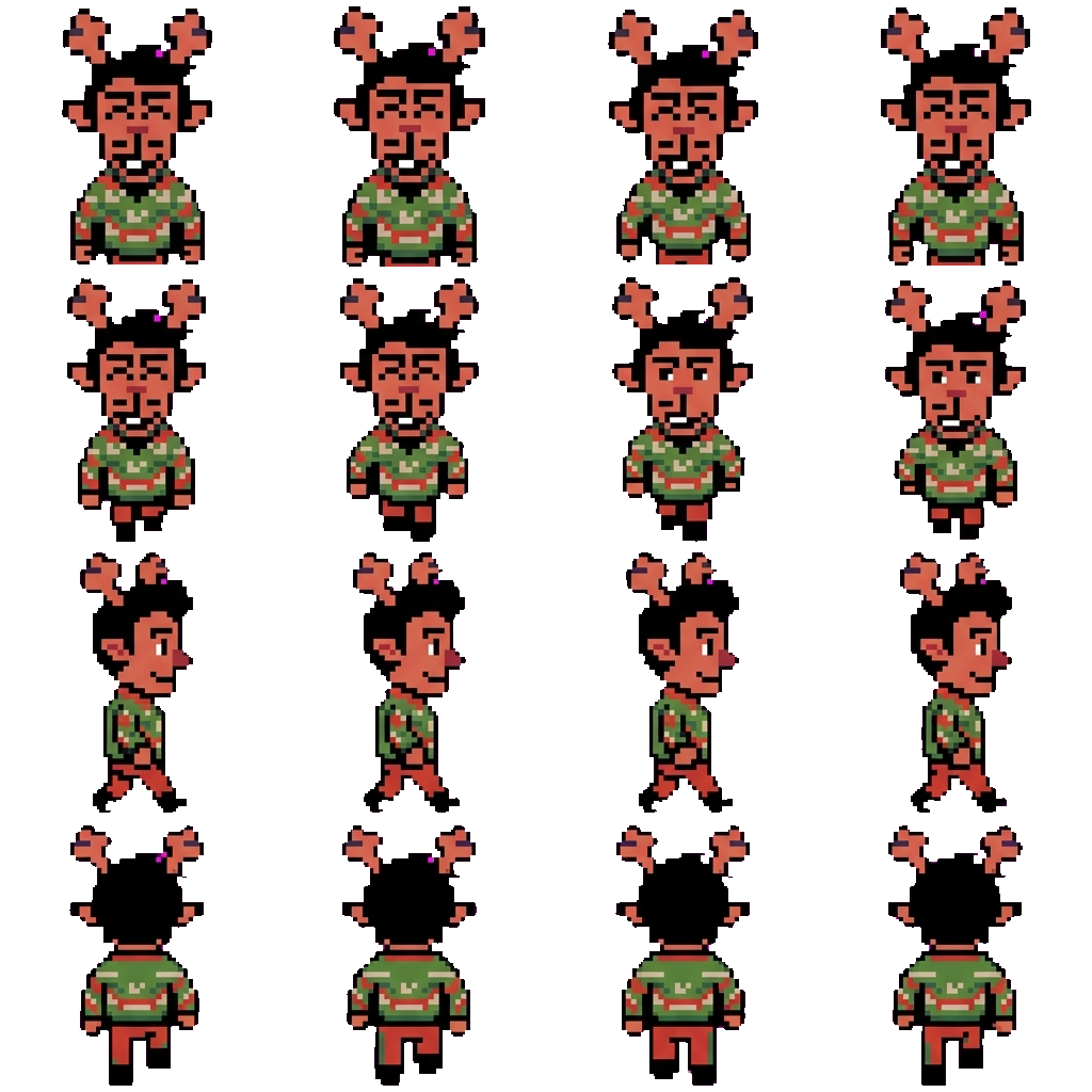 Rudy movement sprite