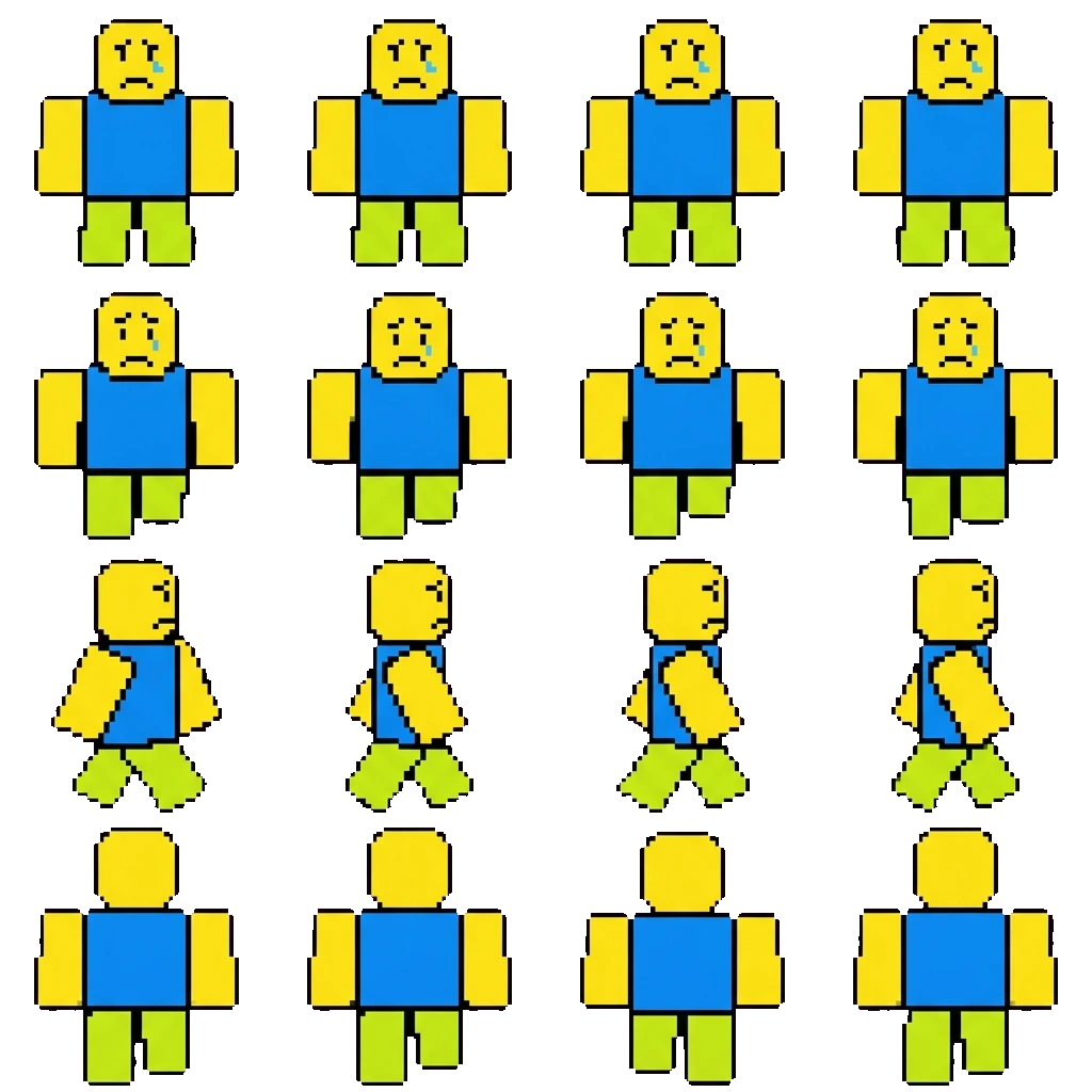 Noob movement sprite