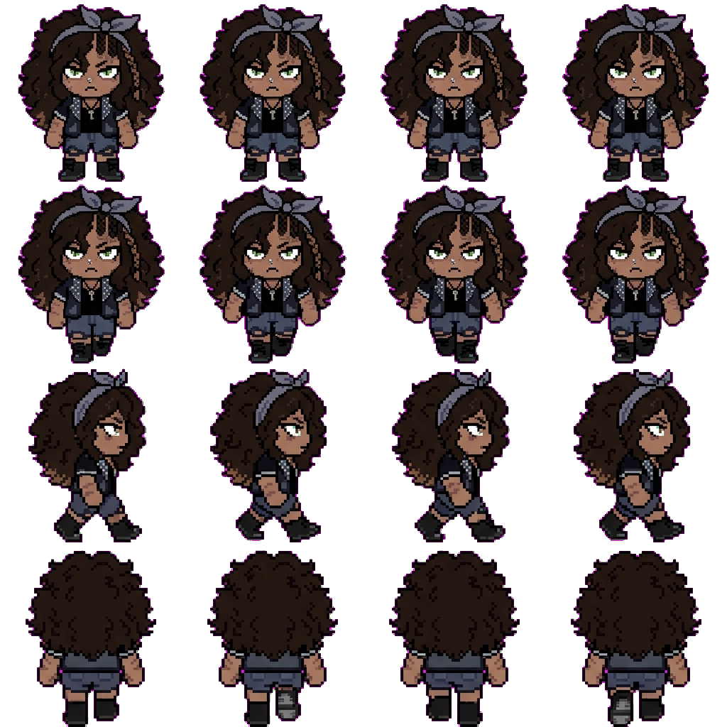 Takeko movement sprite