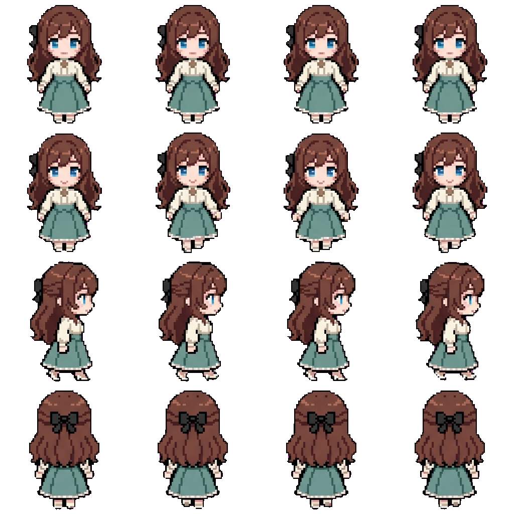 Natali Delacour movement sprite