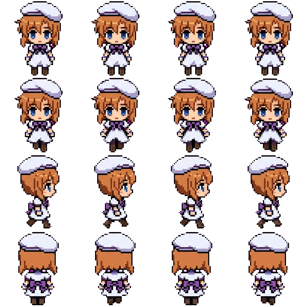 Rena movement sprite