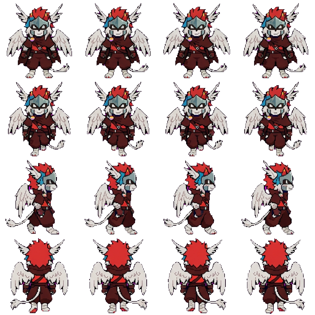 Sword movement sprite