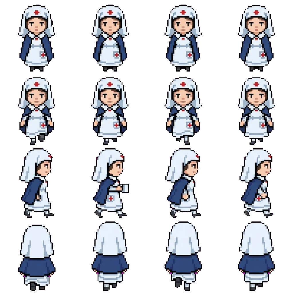 Dr. Mina movement sprite