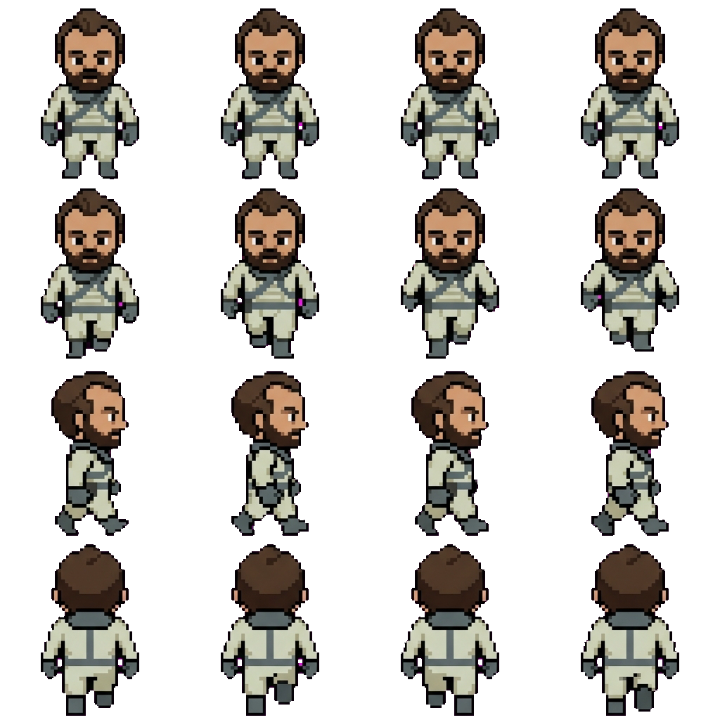 Dr Mercer movement sprite