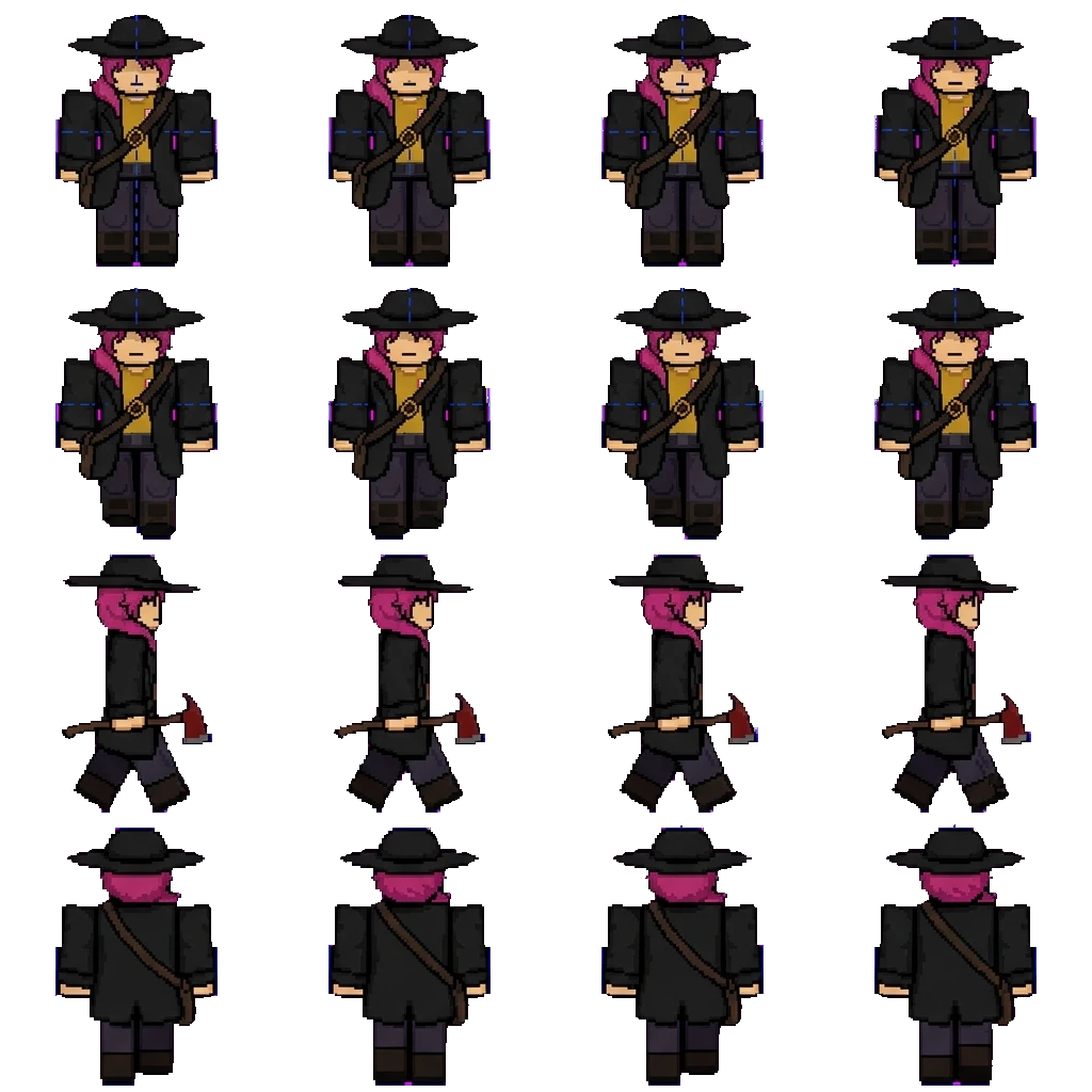 Jane Doe movement sprite