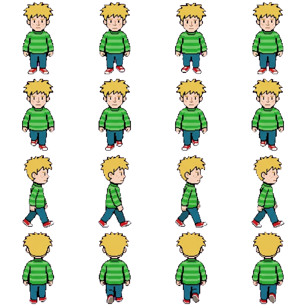 Jerry movement sprite