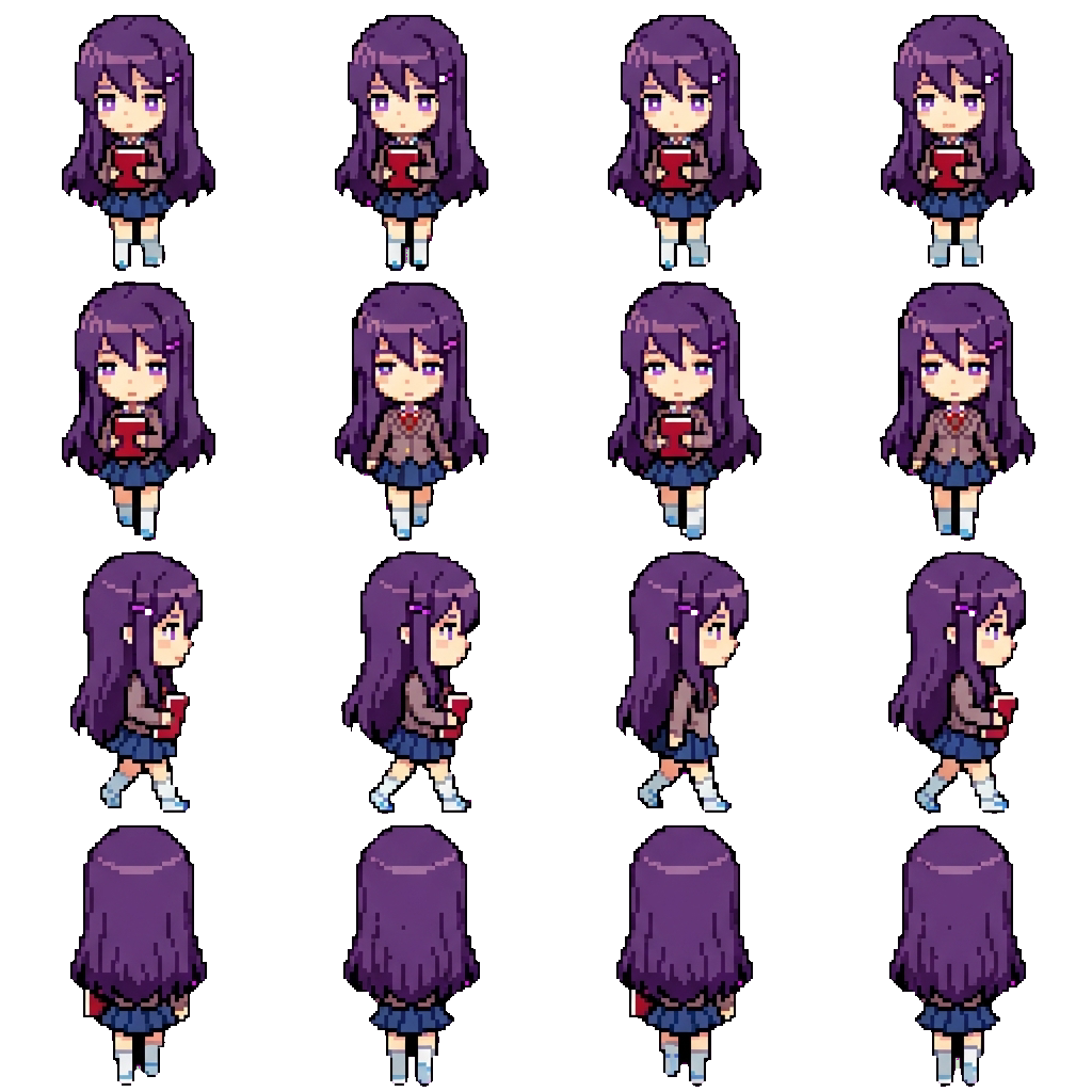 Yuri movement sprite