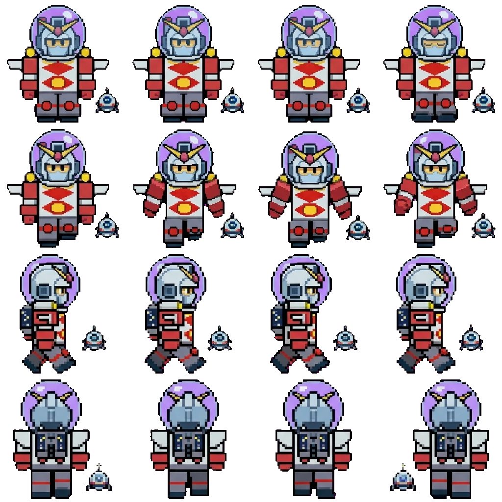 Vigilante movement sprite