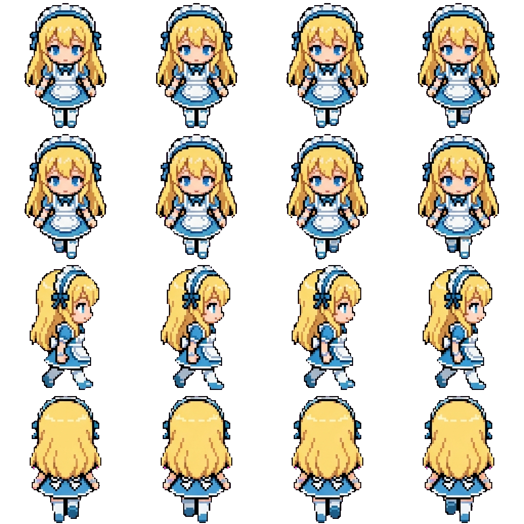 Reirin movement sprite