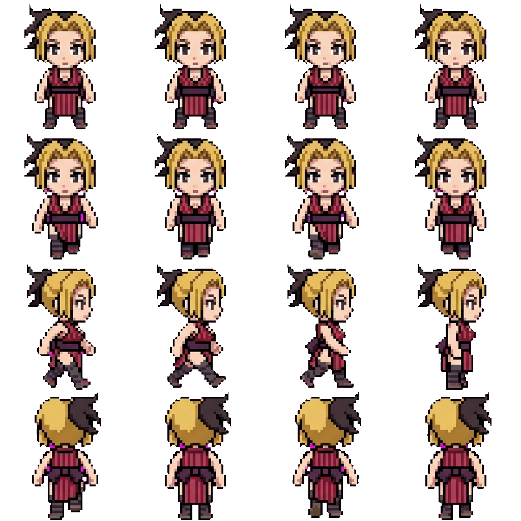 Maki movement sprite