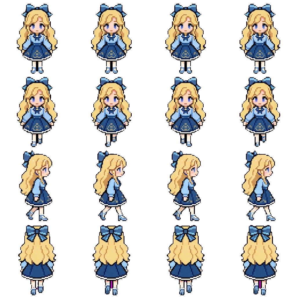 Reirin movement sprite