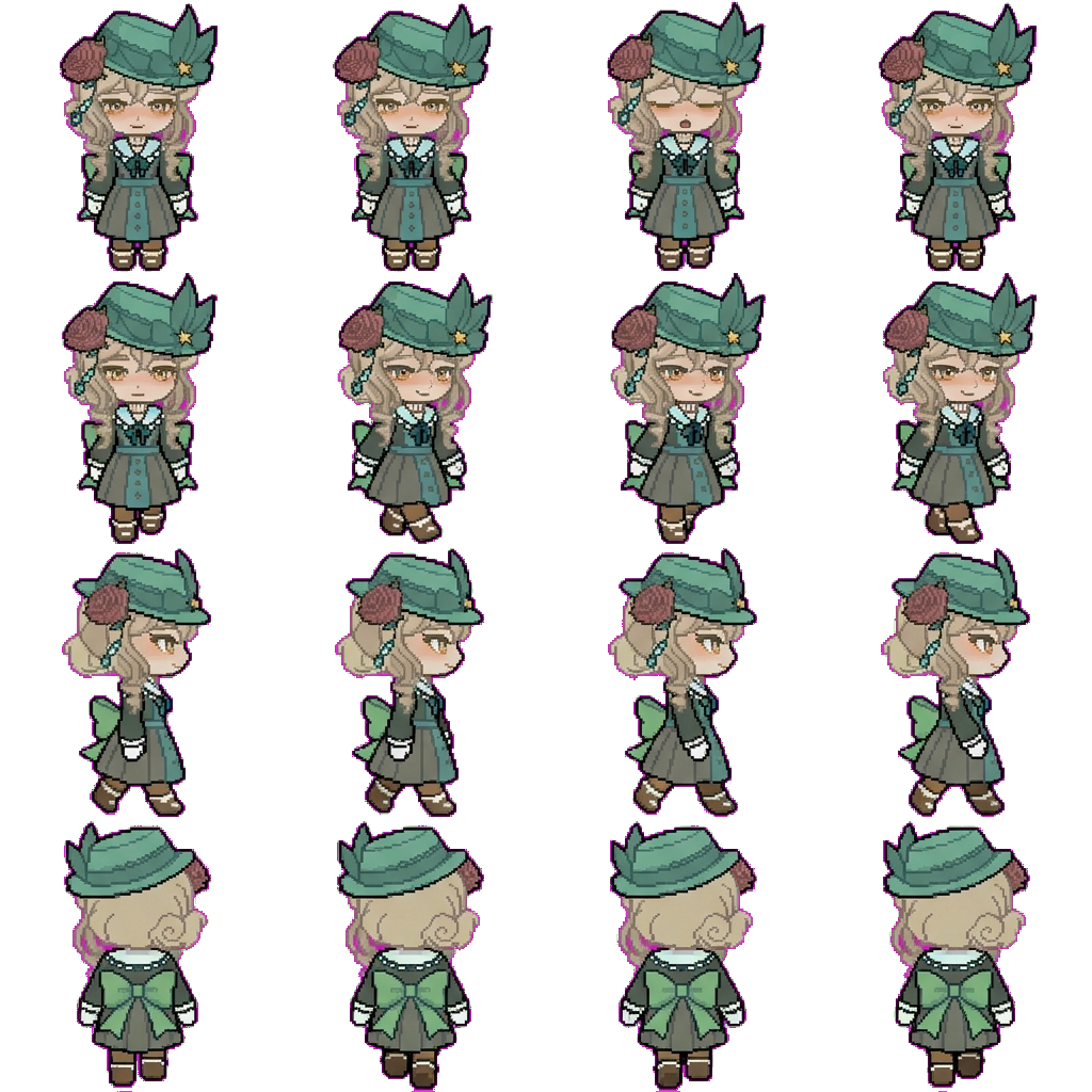 Elise movement sprite