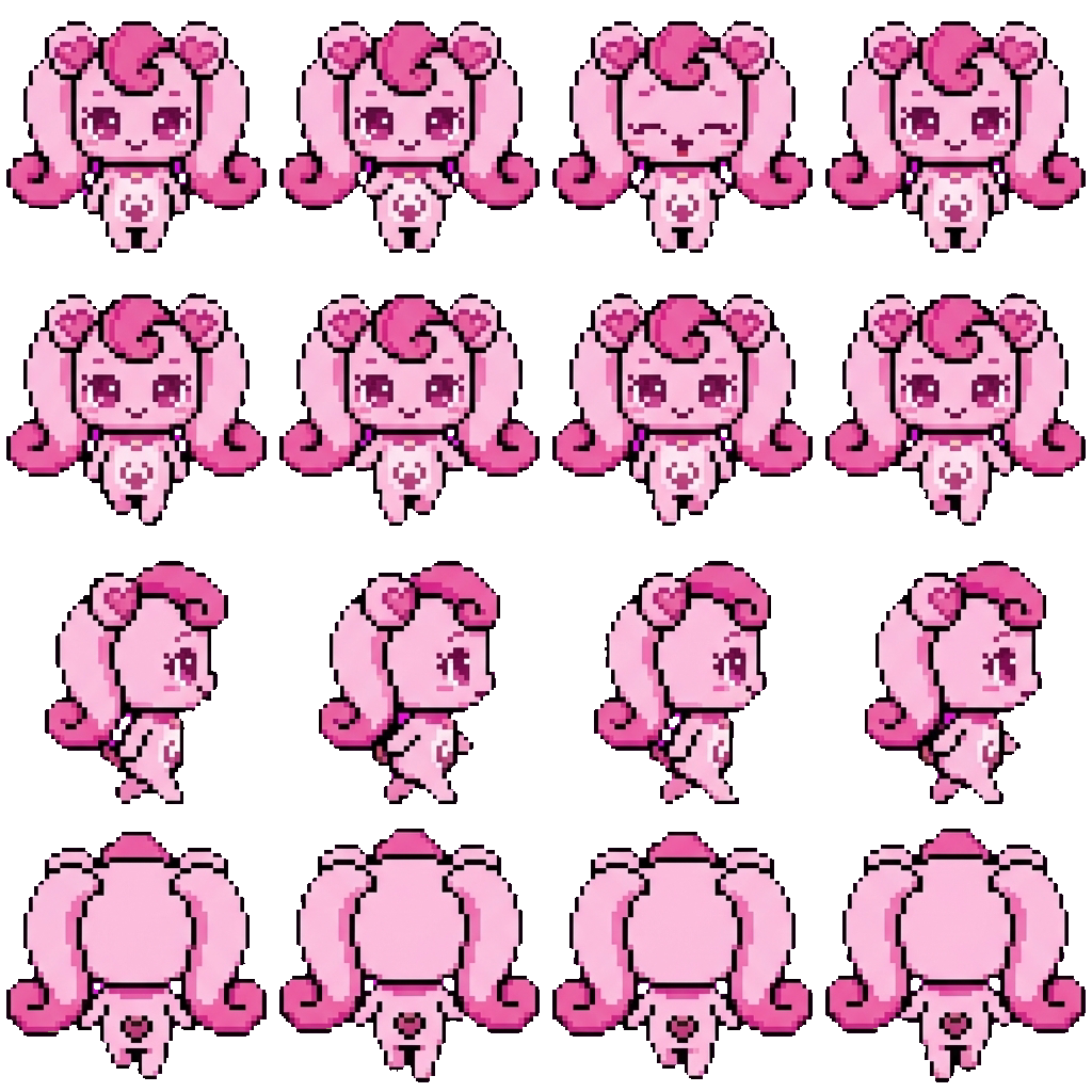 Heartsping movement sprite
