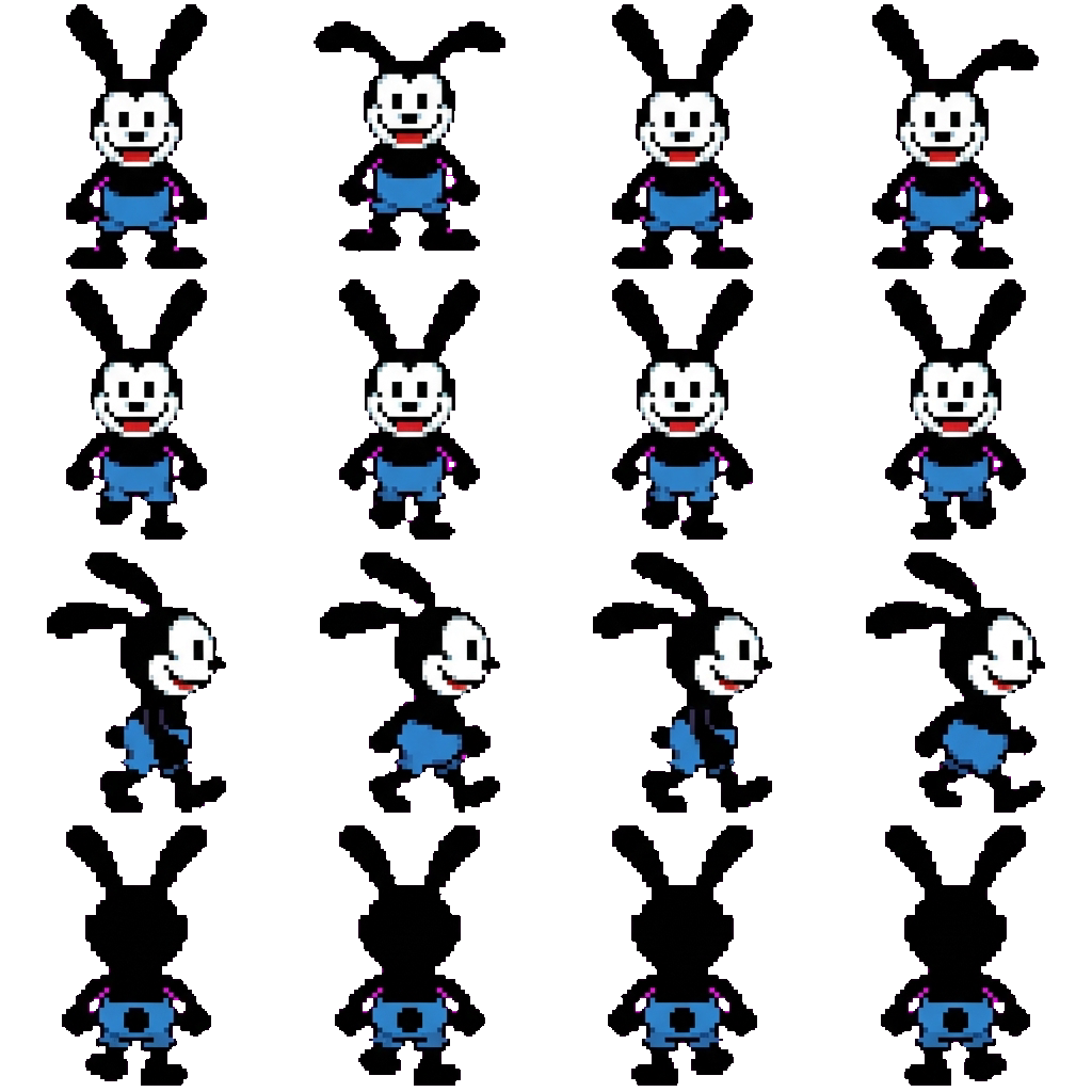 Oswald movement sprite