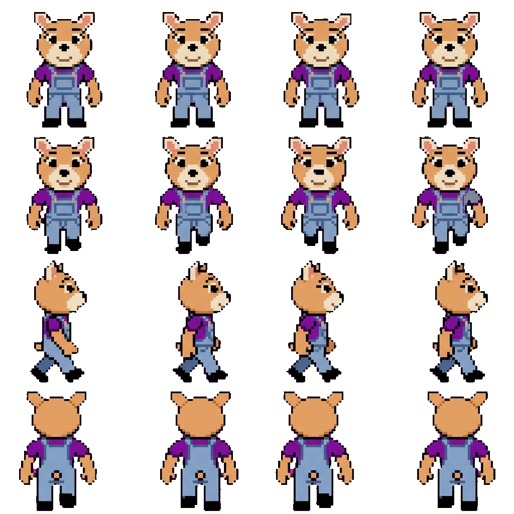 Diana movement sprite