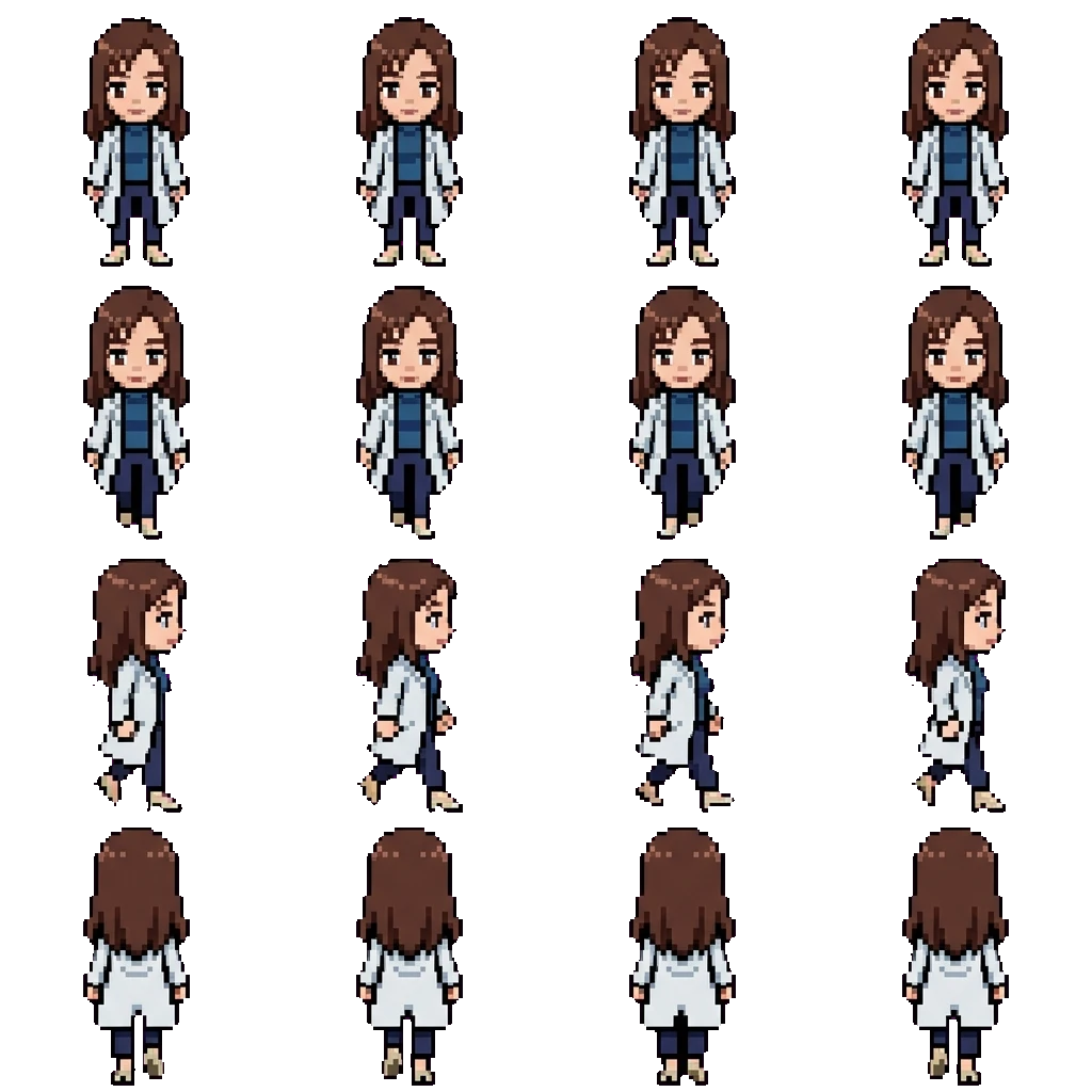 Ieiri Shoko movement sprite