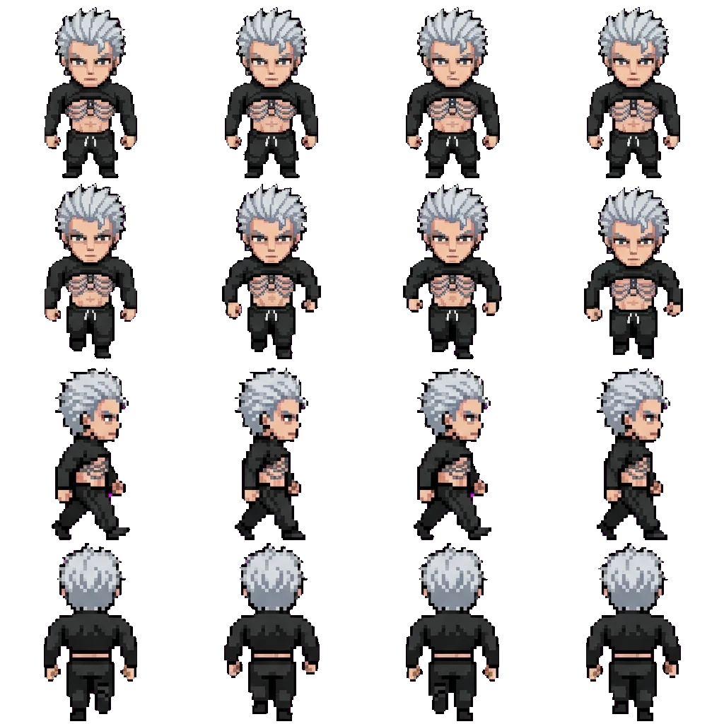 Vergil movement sprite