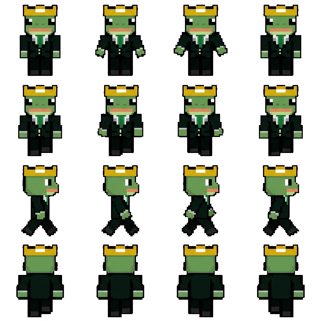 Froggy movement sprite