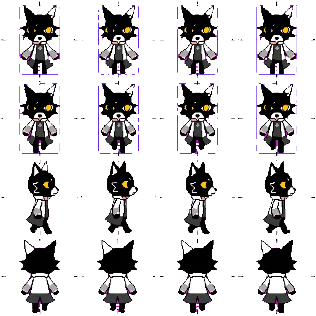Iroz movement sprite
