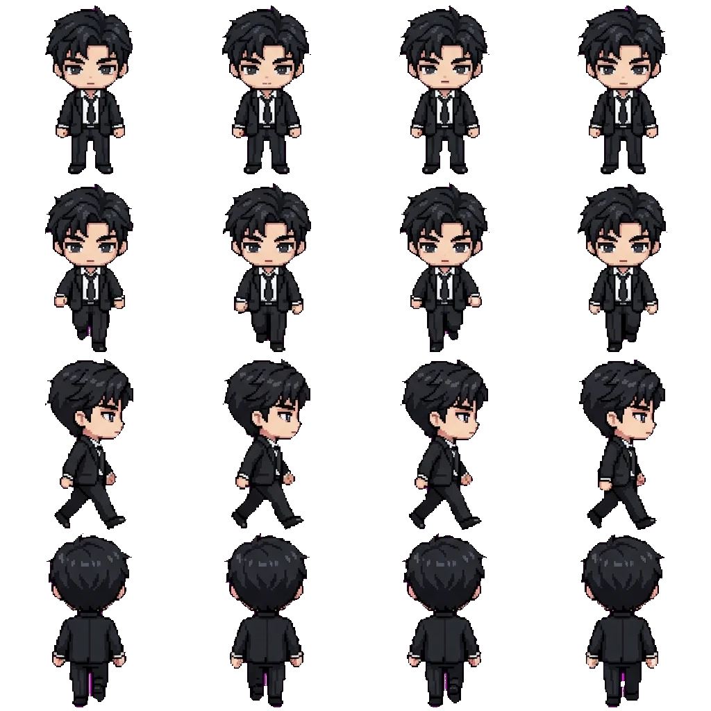 Milo movement sprite