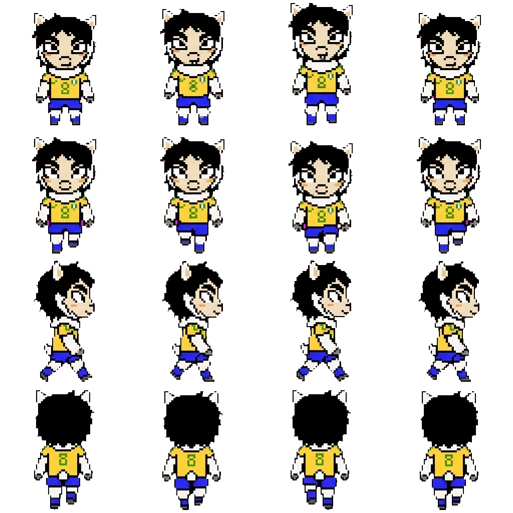 Kaká movement sprite