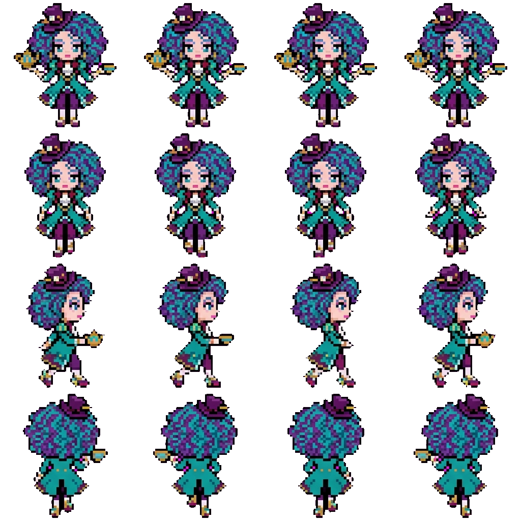 Madeline Hatter movement sprite