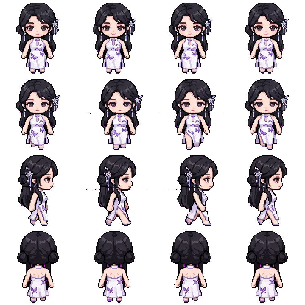 墨岚 movement sprite